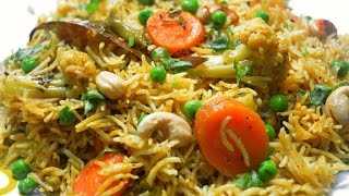 Quick Vegetable Biryani vegetable Biryani in Pressure CookerPressure cooker Biryani Easy Recipe [upl. by Bringhurst]