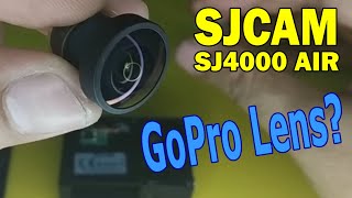 SJCAM SJ4000 AIR  GoPro lens [upl. by Imoyn]