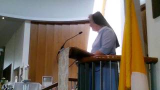 St Hubert President Speech Sister Mary Smith IHM [upl. by Averir846]