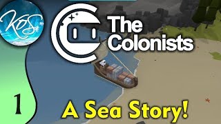 The Colonists Ep 1 JOURNEY TO ISLANDS UNKNOWN  Scenario 3 The Sea  Lets Play Gameplay [upl. by Tolmach798]