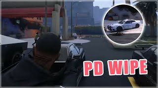 Mandem Wipe PD in a Quick Shootout  Mandem NoPixel GTA RP [upl. by Hebbe]