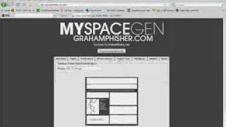 The Best Myspace Layout Generator [upl. by Ofori959]