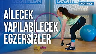 Evde Spor Yapalım  Ailecek Yapılabilecek Egzersizler 👪 [upl. by Cut]