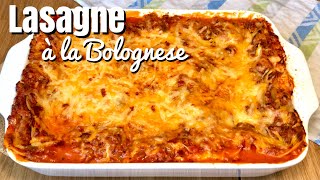 Lasagne Bolognese mit Bechamelsauce [upl. by Konstance]