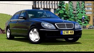 City Car Driving  MercedesBenz S600 W220   Download LINK [upl. by Mildrid]