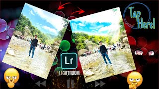 How To Edit Photo In Lightroom App  Lightroom Best Sky colour Effect Photo Editing Tutorial [upl. by Eiryt]