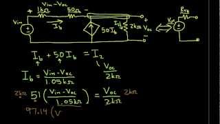 Thevenins TheoremIndependent and Dependent Source Edited [upl. by Belford]