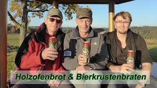 Holzofenbrot und Bierkrustenbraten [upl. by Merridie]