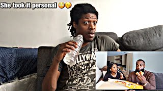 METELUSTV BEING MEAN TO MY BSF MUKBANG PRANK REACTION [upl. by Nhguahs]