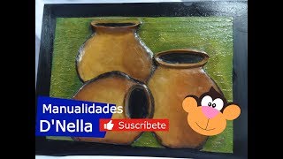 Como Pintar Bodegones en Alto Relieve 2 Parte ByquotTaller Nellaquot [upl. by Claresta]