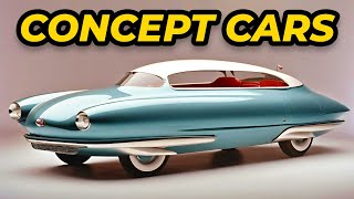 10 Futuristic American Concept Cars Of The 1950s And 60s [upl. by Jaye138]