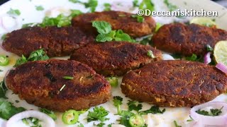 Hyderabadi Shami Recipe Mutton Shaami Recipe [upl. by Ylatan]