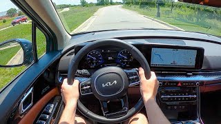 2022 Kia Carnival SX Prestige  POV Test Drive Binaural Audio [upl. by Ronile]