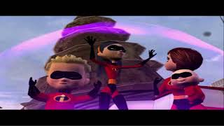 DisneyPixar The Incredibles – Rise of the Underminer game play stage 1 [upl. by Adamec146]