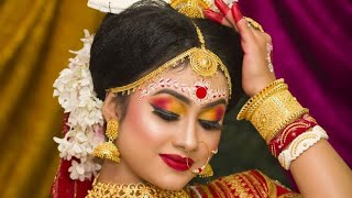 Bridal makeup  bengoli bridel makeup  bridal makeup stap by step  makeup [upl. by Ahsatam]