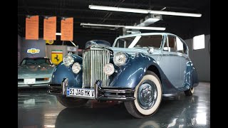 1951 Jaguar Mark V  73645 Miles Great Condition BlueTan  Seven Hills Motorcars [upl. by Maxim37]