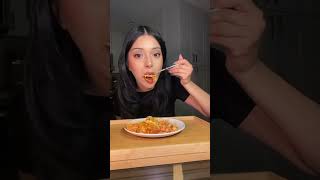 some of the best lasagne mukbang eating asmr mukbang shorts [upl. by Hedwiga23]