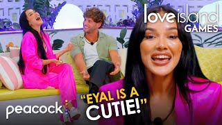 Cely’s Sights Are Set on Eyal After a Flirty Fireside Chat  Love Island Games on Peacock [upl. by Yam]