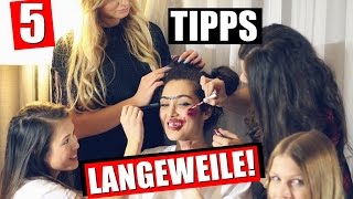 5 TIPPS gegen LANGEWEILE  Was MÄDCHEN bei Langeweile TUN  by Nhitastic [upl. by Harrus]