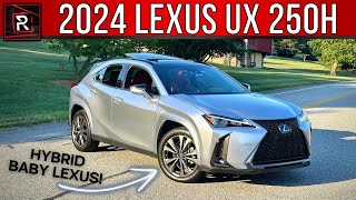 The 2024 Lexus UX 250h FSport AWD Is Hybrid Only EntryLevel Luxury SUV [upl. by Sset940]