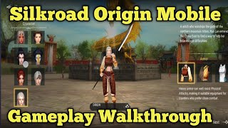 Silkroad Origin Mobile Gameplay Walkthrough [upl. by Eanad]