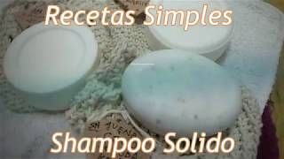 Cómo hacer SHAMPOO SÓLIDO  100 de origen vegetal [upl. by Brodsky318]