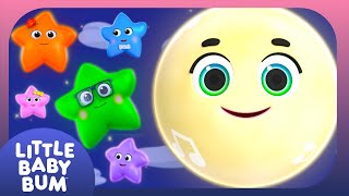 2 HOUR LOOP Moon Sensory  Wind down and Relax  Calming Bedtime Video  Infant Visual Stimulation [upl. by Georg204]