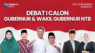 🔴LIVE STREAMING  Debat Pertama Calon Gubernur dan Wakil Gubernur NTB 2024 [upl. by Chappell]