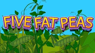 Five Fat Peas Nursery Rhyme [upl. by Kazimir]