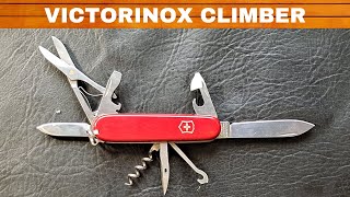 VICTORINOX CLIMBER OVERVIEW 91mm SWISS ARMY KNIFE SAKEVERYDAAY CARRY EDC [upl. by Fulton]