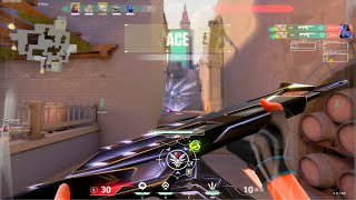 This crosshair  Aim bot😈😈🎯  Valorant Gameplay [upl. by Laup825]