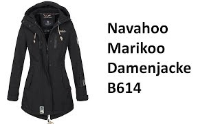 Marikoo Winterjacke Mantel Outdoor wasserabweisend Softshell B614  Review  deutsch  german [upl. by Ilanos]