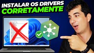 🟢COMO INSTALAR OS DRIVERS DO PC DA FORMA CERTA E FÁCIL Atualizado [upl. by Maillw]