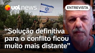 Guerra Israel x Hamas Solução de dois estados é hoje a mais difícil de acontecer diz professor [upl. by Lockwood]