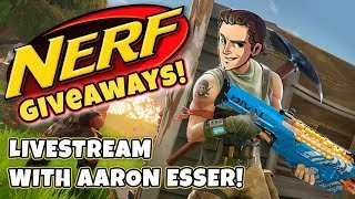 NERF GUNS GIVEAWAY  Every Loss  Someone Wins a Nerf Gun Fortnite Battle Royale [upl. by Ayitahs]