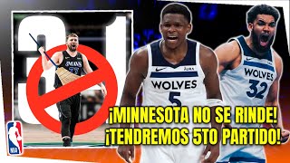 ¡¡EDWARDS Y TOWNS NO SE RINDEN ¡MINESOTTA PONE EL 13 EN LA FINAL ¿DUDAS EN DALLAS [upl. by Carlile205]