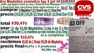 Plan de compras en cvs feb10feb16 super ofertas en cvs [upl. by Akila796]