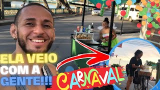 VENDENDO LANCHES E BEBIDAS NA ABERTURA DO CARNAVAL DE RECIFE [upl. by Aneladdam254]