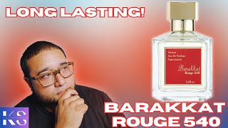 BARAKKAT ROUGE 540  BEST BUDGET OPTION FOR BACCARAT ROUGE 540 [upl. by Onit206]