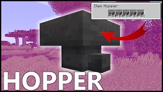 Minecraft Hopper Tutorial Part 2 [upl. by Narol]