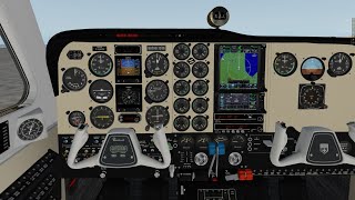 Beechcraft Baron 58 Ultimate X plane 11 FREE ADDON [upl. by Ganny]