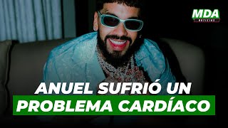 ANUEL tuvo un PROBLEMA CARDÍACO y dijo que por eso SUSPENDIÓ su SHOW en URUGUAY [upl. by Schlosser]