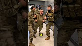 Unbelievable Strength Woman Faces the Taser Test shorts [upl. by Ruben]