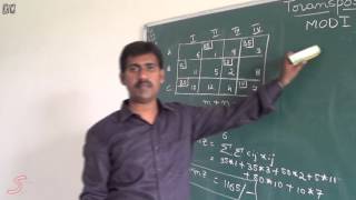 Operations Researchvol3MODI or UV method by Srinivasa rao [upl. by Dinse]