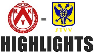 KV Kortrijk vs STVV 11 Highlights  Pro League 202425 [upl. by Darius]