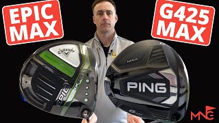 MAXED OUT DRIVERS Callaway Epic Max Driver VS Ping G425 Max Driver [upl. by Herminia]