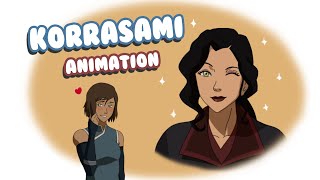 KORRASAMI Im Loving The Hair  Korrasami Comic thelegendofkorra [upl. by Ahseiyn]