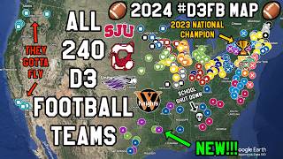 Every D3 Football Team [upl. by Saisoj586]