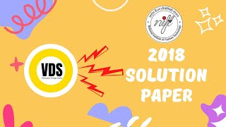 Nift 2018 Original Solved Paper [upl. by Ahsiuqet280]