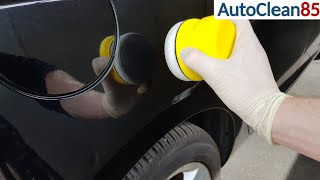 AUTO POLIEREN  Kratzer entfernen mit der Handpolitur  Autolack aufbereiten [upl. by Bernette]